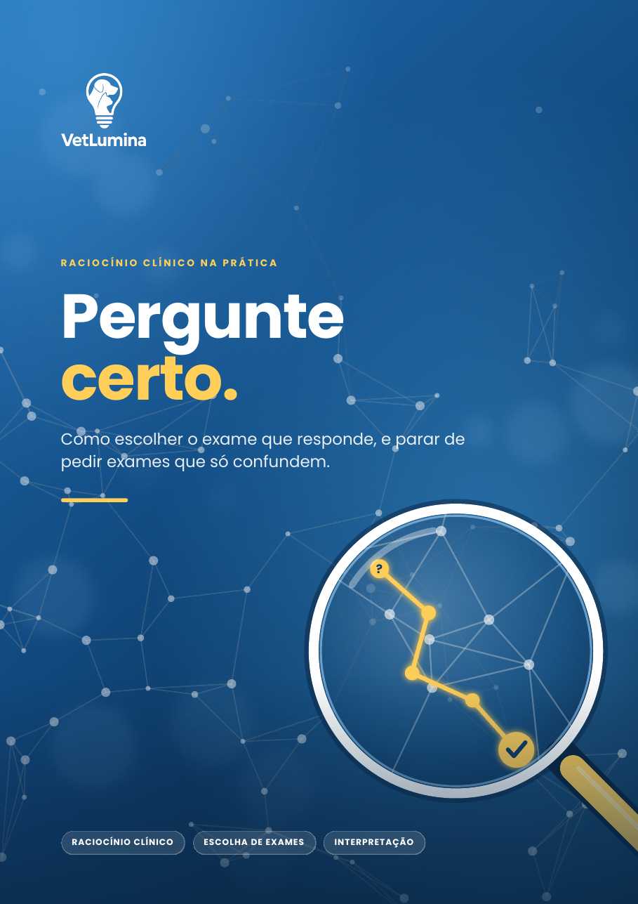 Capa do e-book Pergunte certo, da VetLumina